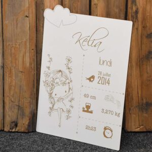 Pancarte naissance-Bucolique